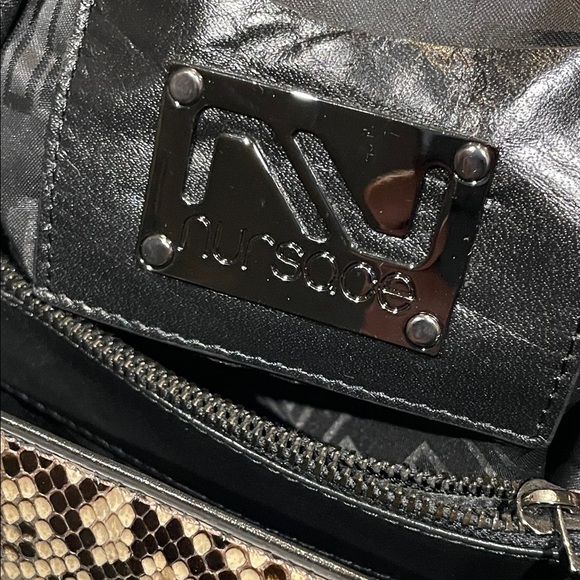 Nursace Snakeskin Print Handbag / Purse Shoulder / Side Bag / Crossbody Bag - Picture 4 of 16